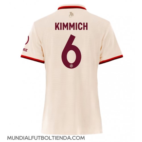 Camiseta Bayern Munich Joshua Kimmich #6 Tercera Equipación Replica 2024-25 para mujer mangas cortas